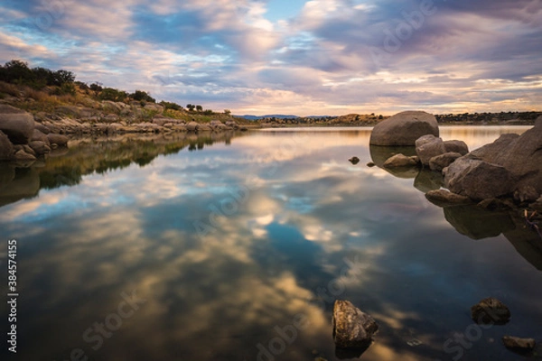 Obraz Atardecer morado