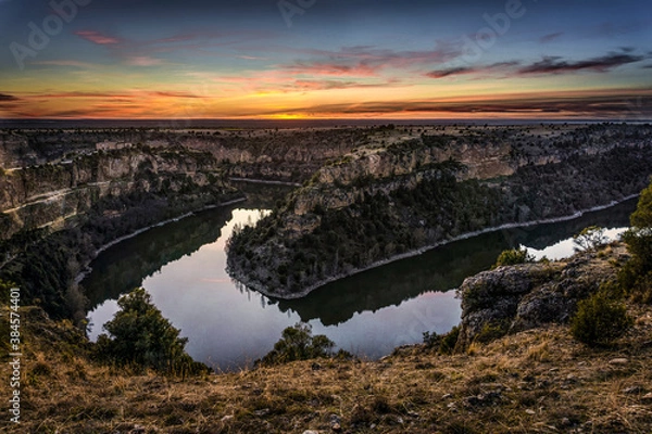 Obraz meandro del rio