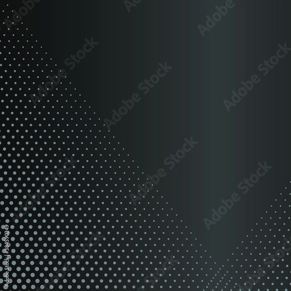 Obraz 
Lattice curves vector template, geometric graphic design. Abstract monochrome background with periodically repeating dots. Curves grid texture for cover, banner layout.