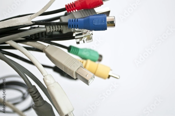 Fototapeta Dial-up of adapters