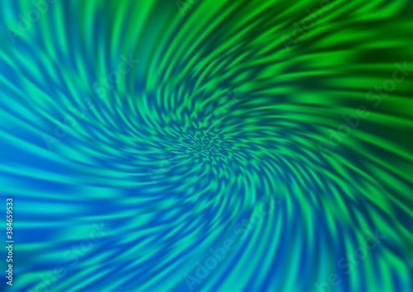 Fototapeta Light Blue, Green vector blur pattern.