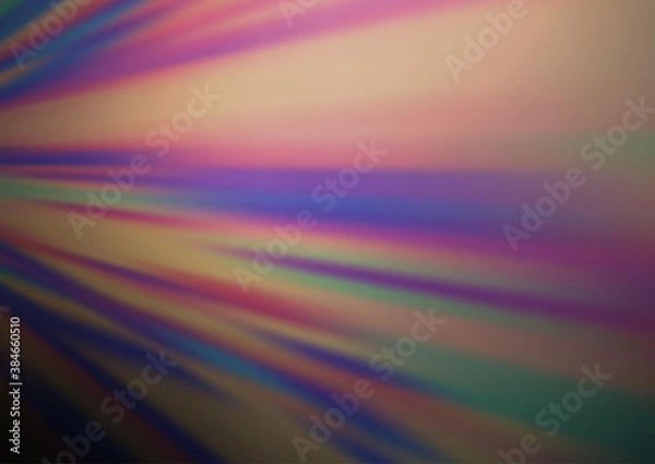 Fototapeta Dark Purple vector template with repeated sticks.