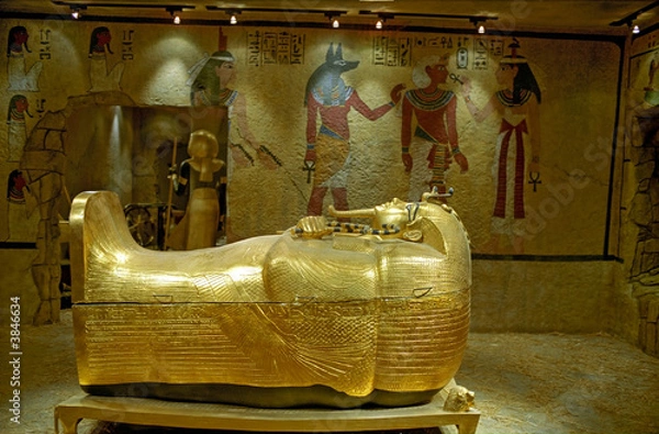 Obraz Replica of an Egyptian Tomb as found in the Valley of the Kings