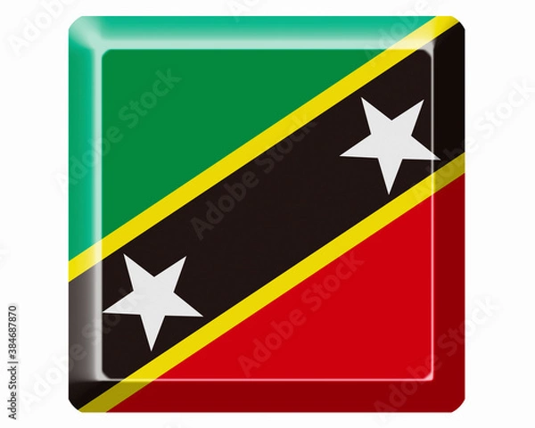Fototapeta セントクストファーの国旗