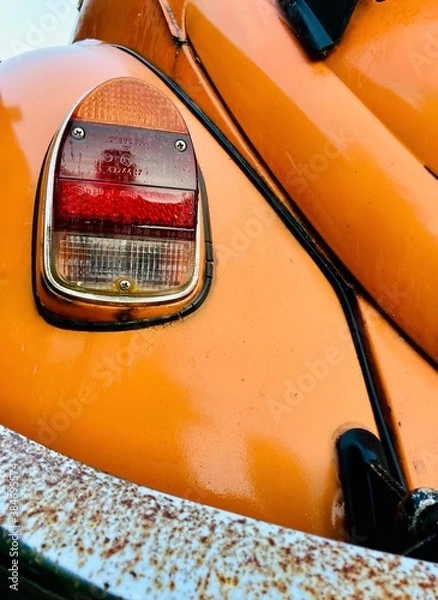 Fototapeta car headlight