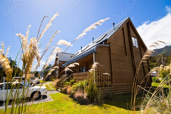 Obraz Fox Glacier Lodge