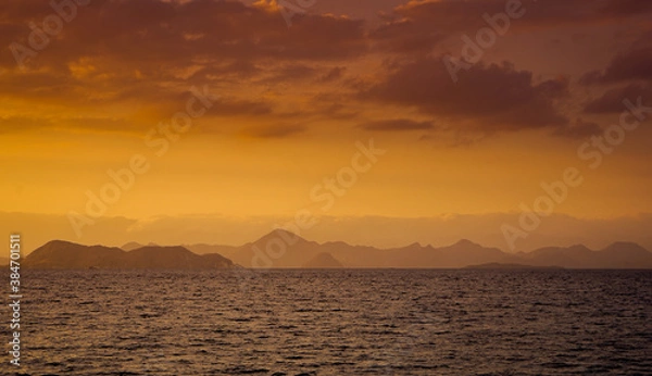 Obraz sunset over the sea