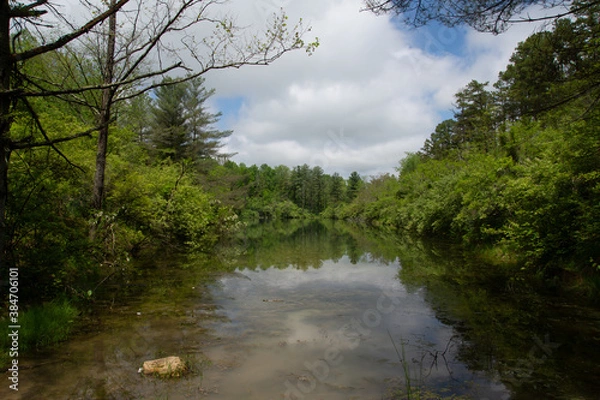 Obraz stripmines in summer