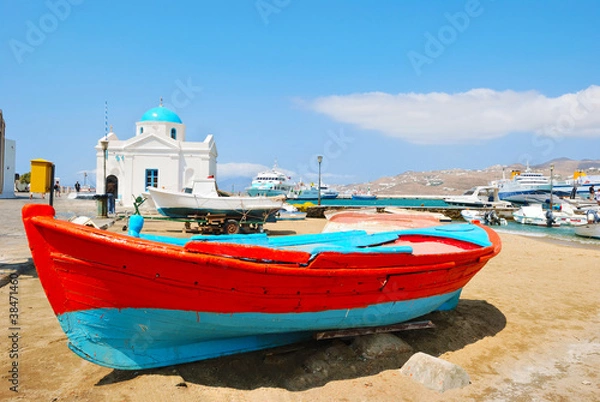 Obraz mykonos island