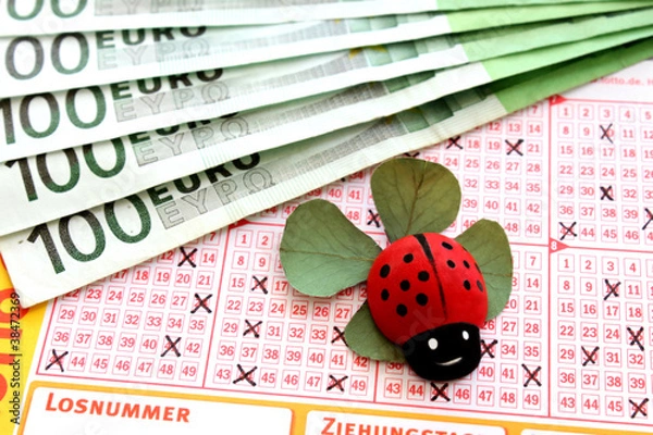 Obraz Lottoglück-Geld