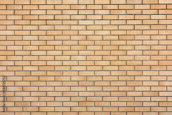 Obraz 煉瓦造りのマンション外壁