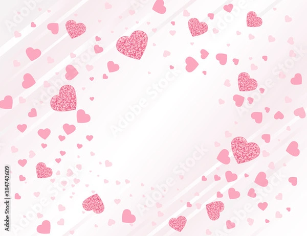 Obraz Background with hearts