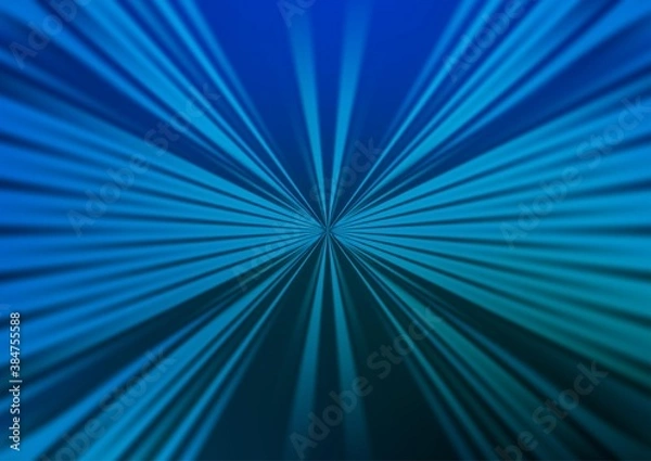 Obraz Light BLUE vector backdrop with long lines.