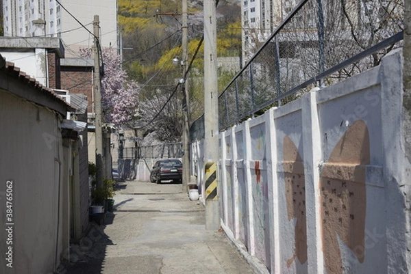 Obraz Demolition of Hyeonjo-dong in Seoul서울 현저동 철거 중인 모습
