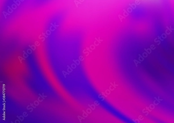 Obraz Light Purple vector bokeh pattern.