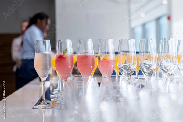 Obraz Cocktail at a reception, corporate events and weddings