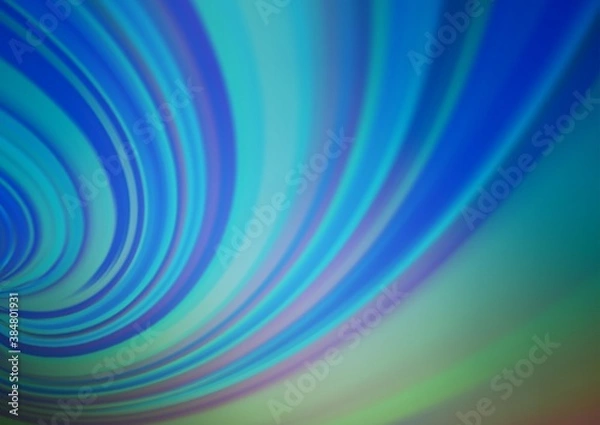 Fototapeta Light BLUE vector blurred background.