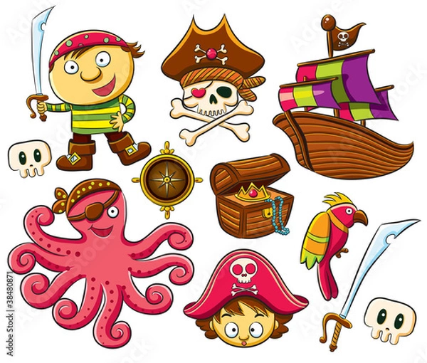 Obraz Pirate Collection Set