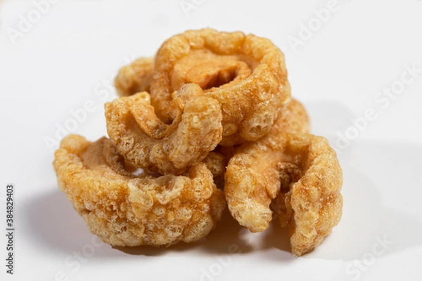 Obraz Fried/crackling pork belly Torresmo.