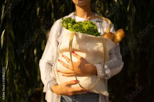 Obraz Close up a shopping bag 