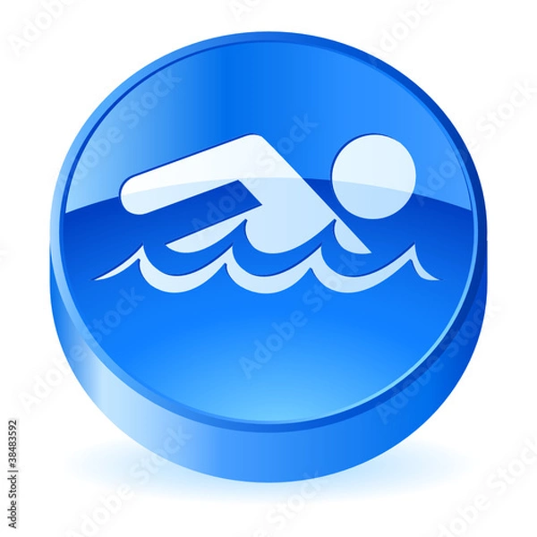 Fototapeta Schwimmen