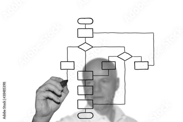Obraz flussdiagramm