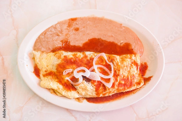 Obraz simple breakfast, omelette