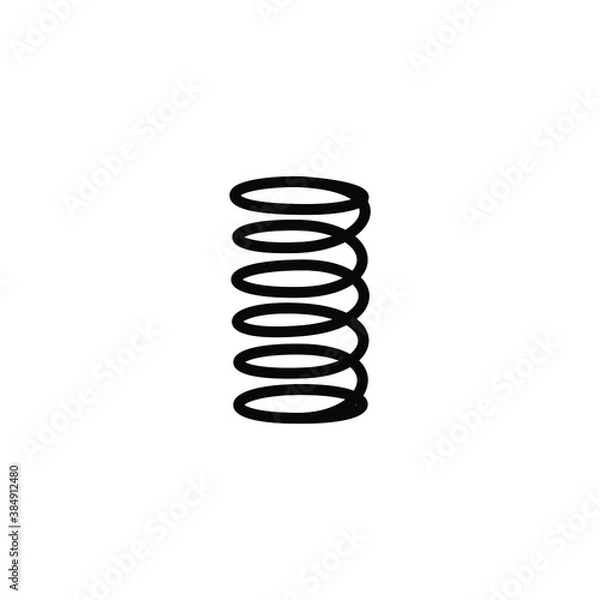 Fototapeta Spring thin icon vector