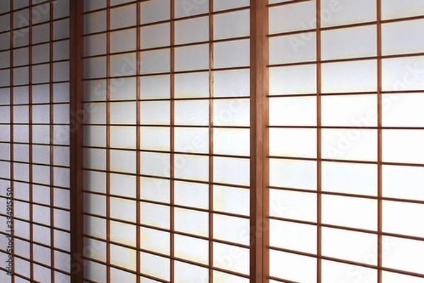 Fototapeta 和室の障子