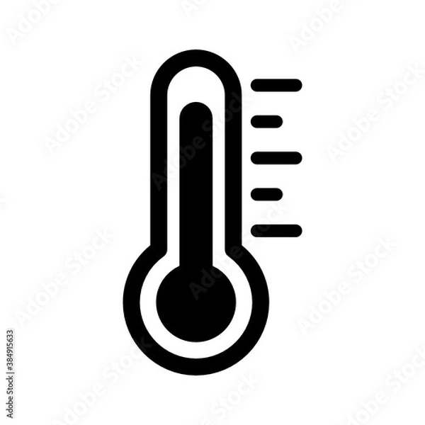 Obraz thermometer icon vector illustration