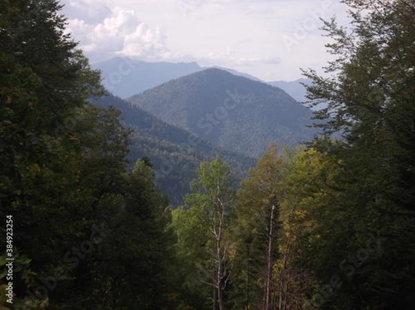 Obraz Photos from the hike to Pshekha-Su