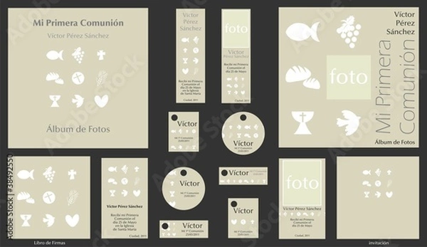 Obraz SET MI PRIMERA COMUNION