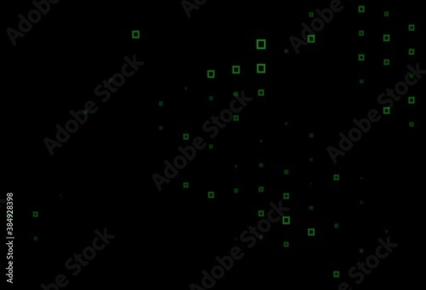 Obraz Dark Green, Yellow vector background in polygonal style.