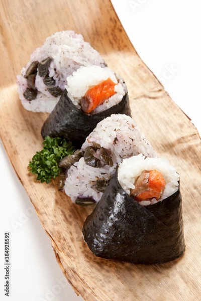 Fototapeta おにぎり弁当