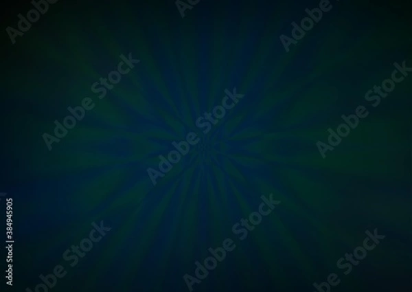 Obraz Dark BLUE vector blurred and colored background.