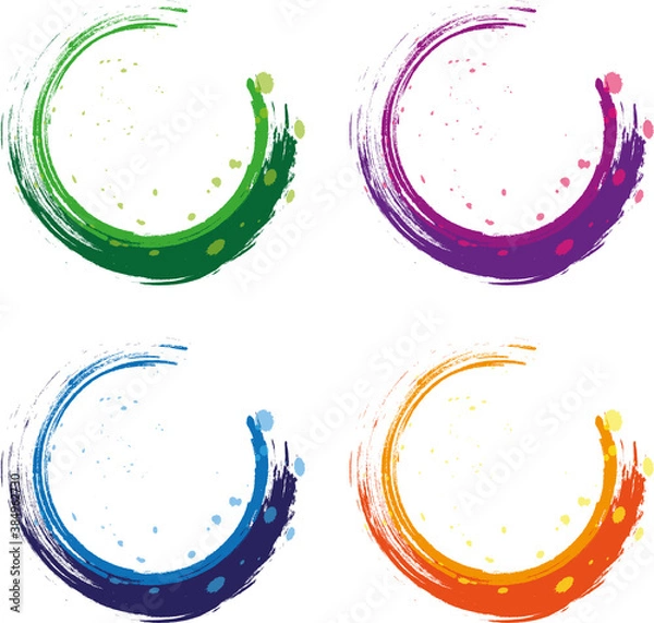 Obraz Logo rund Kreis