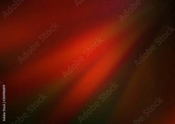 Fototapeta Dark Orange vector blur pattern.