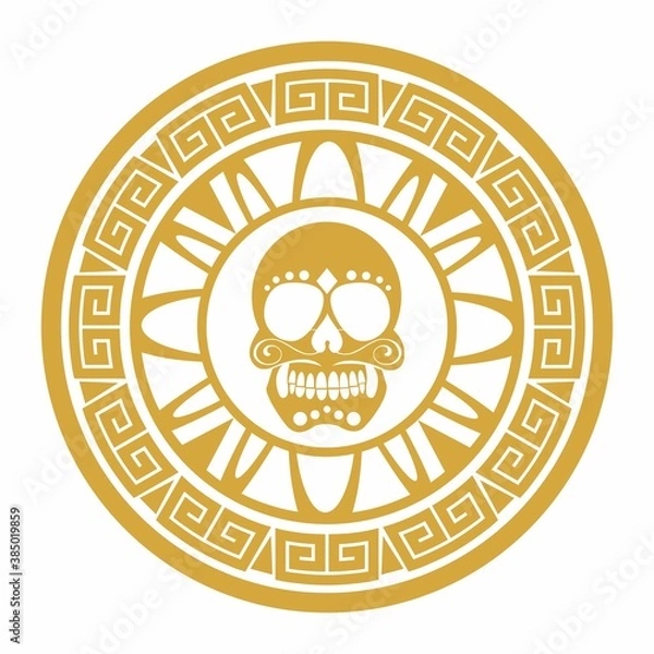 Fototapeta astec gold icon