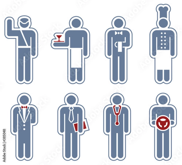 Obraz design elements p.29a "man at work"