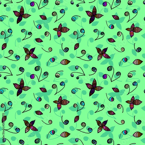 Obraz Christmas Candy Tree green