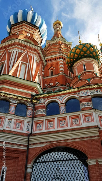 Obraz St. Basil's Cathedral view from below