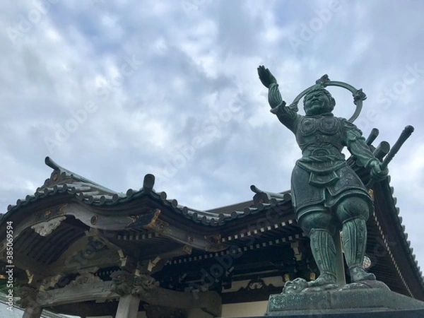 Obraz chinese lion statue