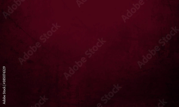 Fototapeta Dark grunge texture with merlot color background