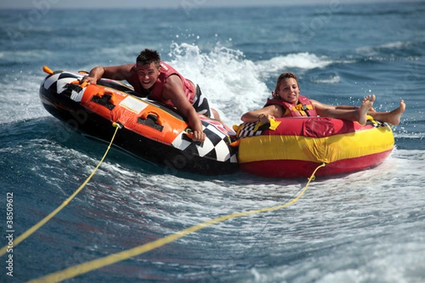 Obraz bouée tractée