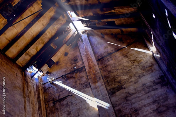 Obraz Sol a traves del tejado