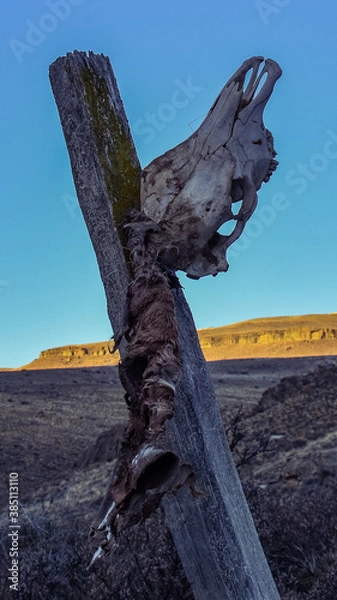 Obraz cross on the hill