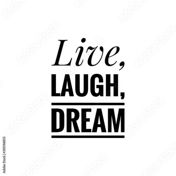 Fototapeta Motivational quote design word illustration about life