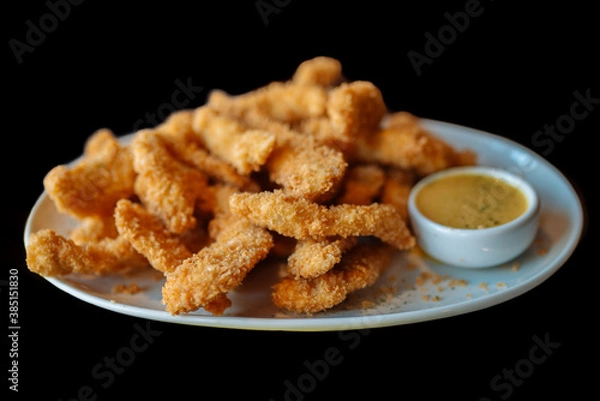 Obraz Peixe à milanesa