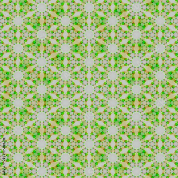 Fototapeta Background image of geometric pattern with self-similarity