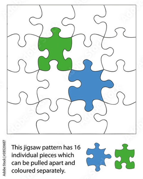 Obraz 16 piece jigsaw